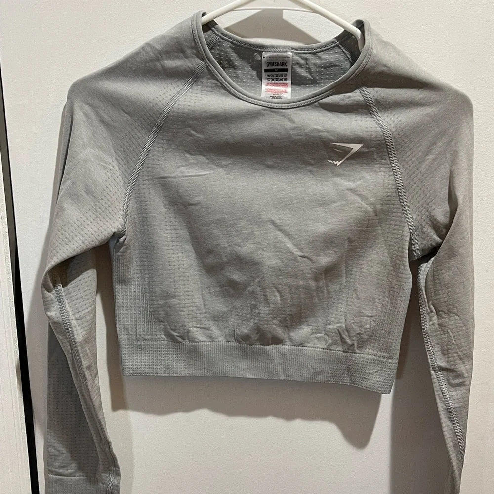 Gymshark cropped long sleeve top - Picture 1 of 5